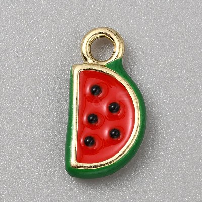 Alloy Enamel Pendants FIND-CJC0024-48I-1