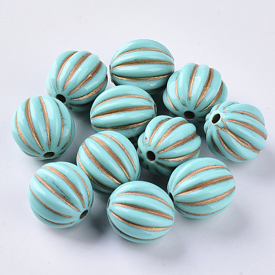 Acrylic Beads OACR-S029-116-1