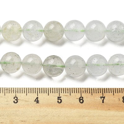 Natural Green Beryl Beads Strands G-F787-01-10mm-1
