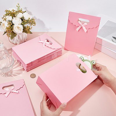 Rectangle Paper Gift Bags CARB-WH0017-14A-01-1