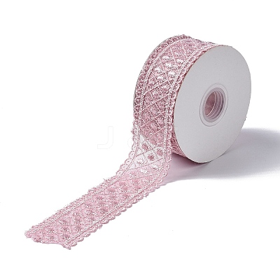 10 Yards Polyester Lace Trim Ribbon OCOR-C004-06B-1