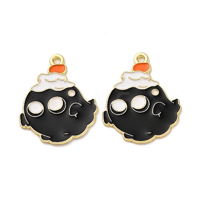 Halloween Alloy Enamel Pendants LS-STAS-I354-01G-C01-1