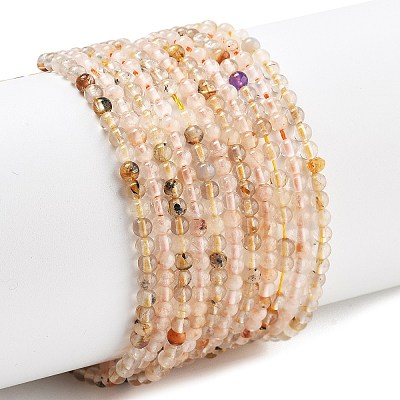 Natural Mixed Gemstone Beads Strands G-RM250104-B9-1