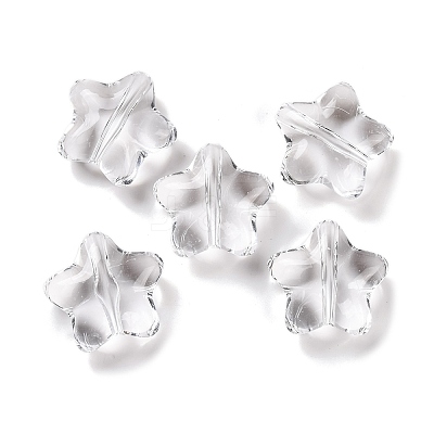 Transparent Acrylic Beads X-OACR-M011-03-1