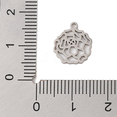 304 Stainless Steel Pendants STAS-S139-06P-05-1