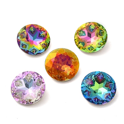 K9 Glass Rhinestone Cabochons RGLA-P036-01B-M-1