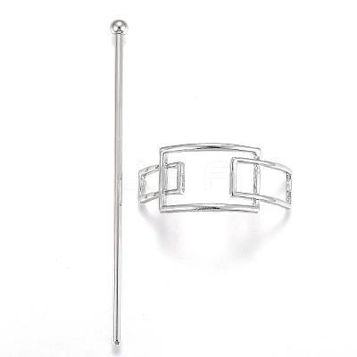 Alloy Hair Sticks OHAR-Z001-03P-1