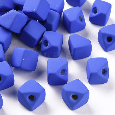 Acrylic Beads OACR-S039-04-86-1