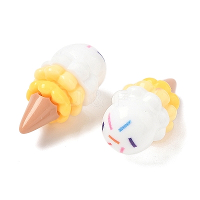 Opaque Resin Cabochons CRES-D312-10-1