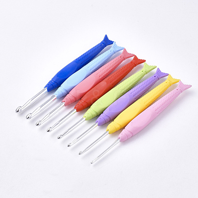 Aluminum Crochet Hooks TOOL-T006-02-1