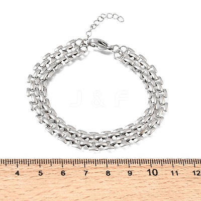 9.5MM 304 Stainless Steel Panther Chains Bracelets for Man and Women SA-CBAB767-14P-1