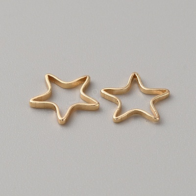 Brass Linking Rings KK-WH0044-143C-1