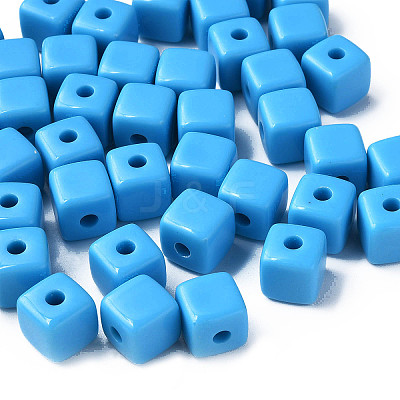 Opaque Acrylic Beads MACR-S373-141-A09-1