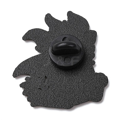 Cute Drinking Dinosaur Enamel Pins JEWB-A038-06A-EB-1