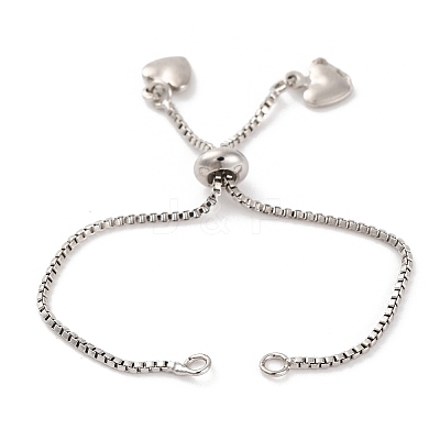 Brass Box Chain Bracelet Makings KK-C071-14P-1