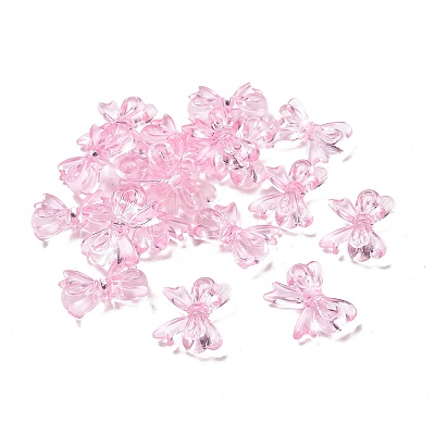 Transparent Acrylic Beads TACR-B002-04D-1