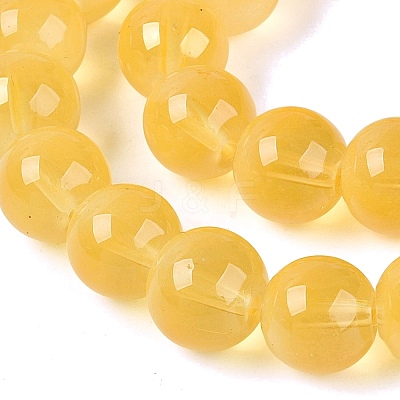 Acrylic Imitation Cat Eye Beads Strands OACR-Q197-01C-16-1