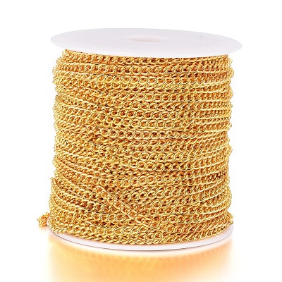 Iron Twisted Chains Curb Chains CHS007Y-01-G-NF-1