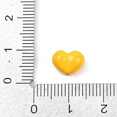 Brass Enamel Beads KK-G541-01I-1