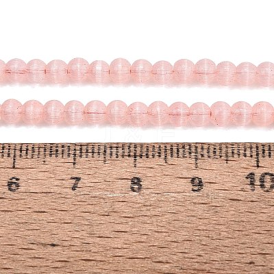 Glass Imitation Cat Eye Beads Strands GLAA-N075-01A-09-1