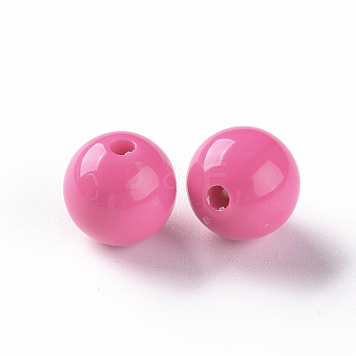Opaque Acrylic Beads X-MACR-S370-C12mm-A13-1