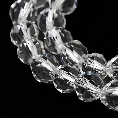 Transparent Glass Beads Strands GLAA-A014-03L-1