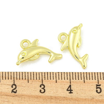 Rack Plating Alloy Pendants FIND-M022-08G-1