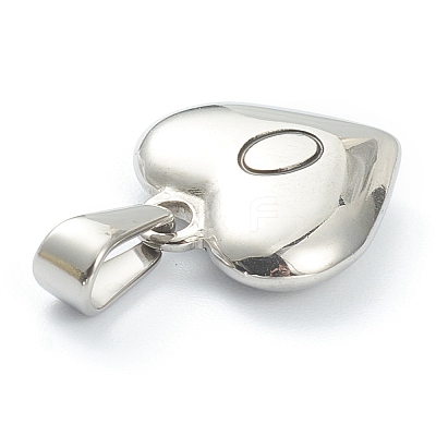 304 Stainless Steel Pendants STAS-P278-01O-P-1