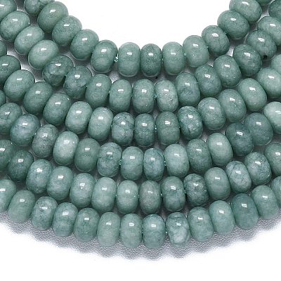 Natural Malaysia Jade Beads Strands G-B165-G01-4x6mm-13-1