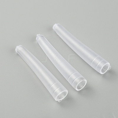 Plastic Tweezer Protective Covers AJEW-WH0323-42B-1