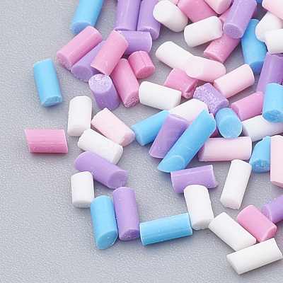 Handmade Polymer Clay Sprinkle Beads CLAY-N002-14C-1