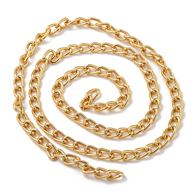 Oval Oxidation Aluminum Curb Chains CHA-TAC0004-02G-1