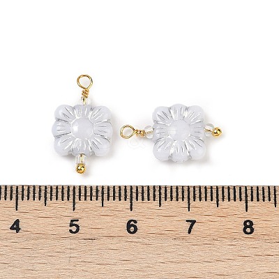 Opaque Acrylic Pendants KK-K296-04B-G-1