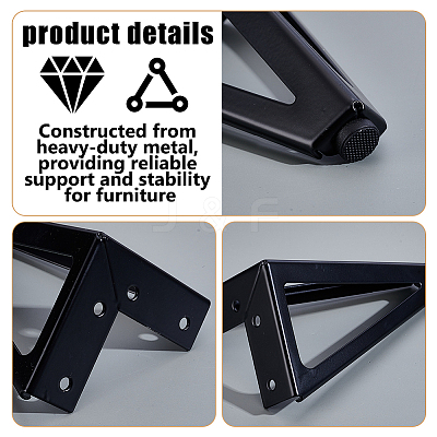 Iron Furniture Sofa Legs FIND-WH0173-479EB-1