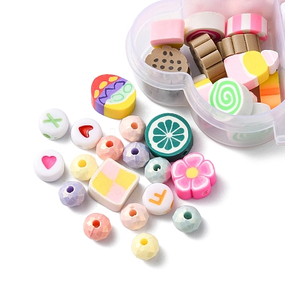 DIY Fruit Bracelet Making Kit DIY-YW0006-64-1