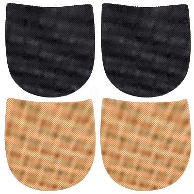 2 Pairs 2 Colors Anti Skid Rubber Shoes Bottom DIY-CN0003-81-1