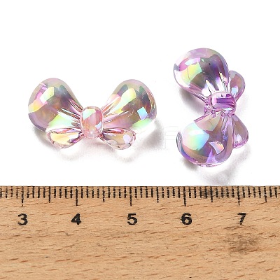 UV Plating Transparent Acrylic Beads AC-CBAD9B6-08-1