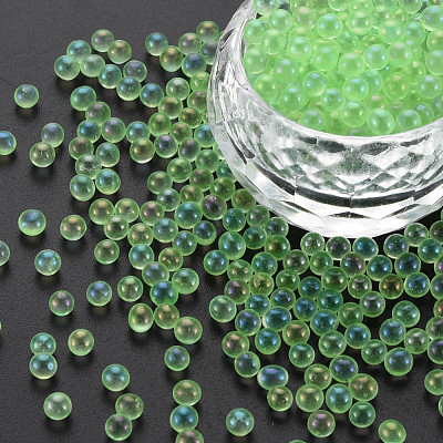 DIY Nail Art Decoration Mini Glass Beads MRMJ-N028-001B-B10-1