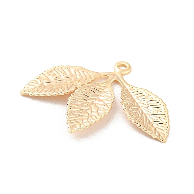 Brass Pendants X-KK-E090-18G-1