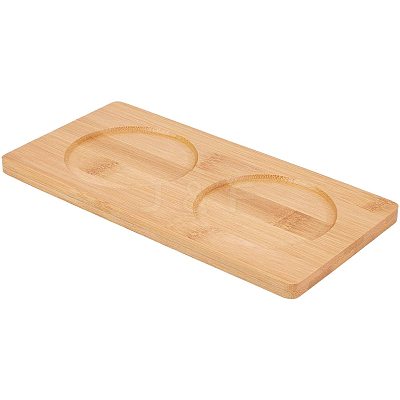 Bamboo Tea Serving Tray AJEW-WH0113-71-1