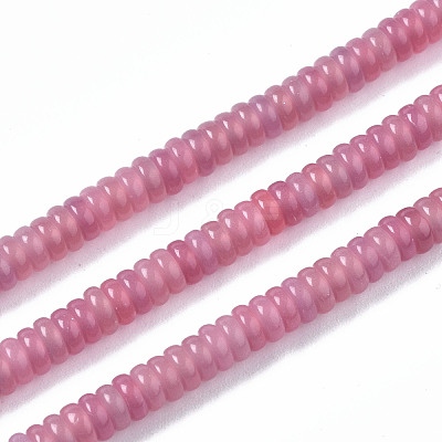 Natural White Jade Beads Strands G-S366-112C-1