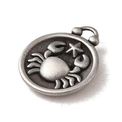 304 Stainless Steel Pendants STAS-L022-306AS-04-1