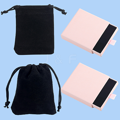 3Pcs Paper Drawer Boxes CON-BBC0001-18B-1