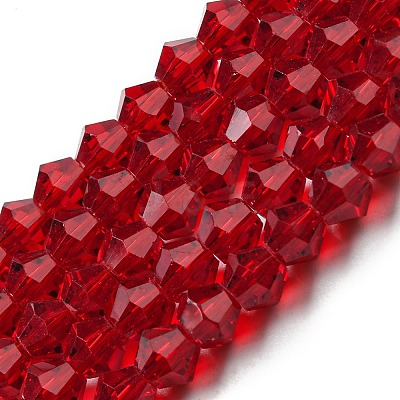 Transparent Glass Beads Strands GLAA-F029-4mm-27-1