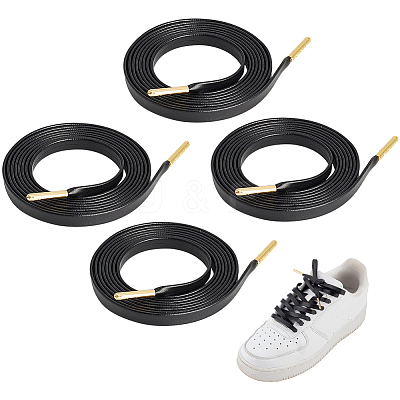Imitation Leather Shoe Laces FIND-WH0110-387C-1