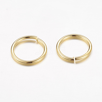 Brass Open Jump Rings JRC10MM-G-1