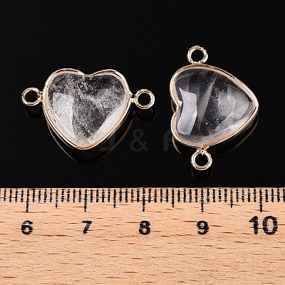 Natural & Synthetic Mixed Stone Love Heart Pendants G-T138-205M-G-1