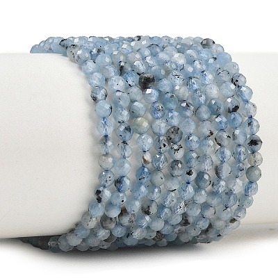 Natural Devil Blue Aquamarine Beads Strands GG-CBAF158-D01-06-1
