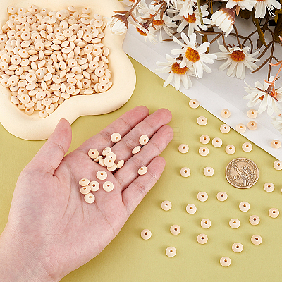 500Pcs Unfinished Wood Beads WOOD-WH0033-67-1
