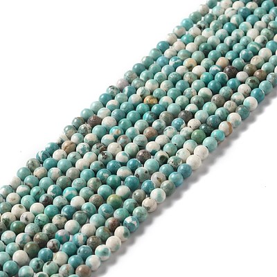Natural Magnesite Beads Strands G-L555-02A-02-1